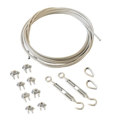 Kit Câble Galva diamètre 8 mm