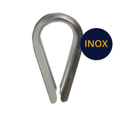 Cosse cœur Inox