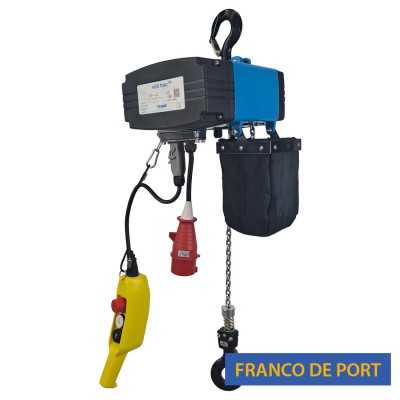 Palan électrique à chaine 250 Kg TRACTEL