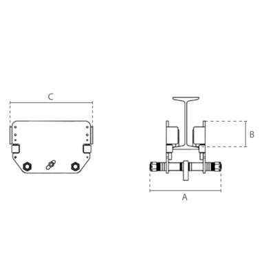 Palan électrique à chariot dimensions