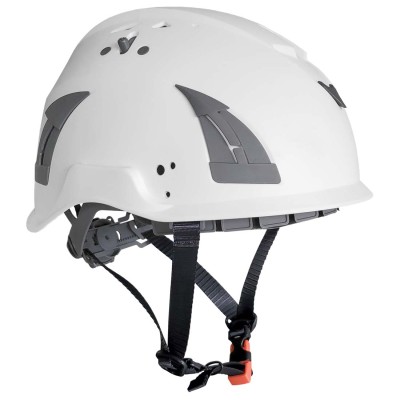 Casque de chantier Blanc coté