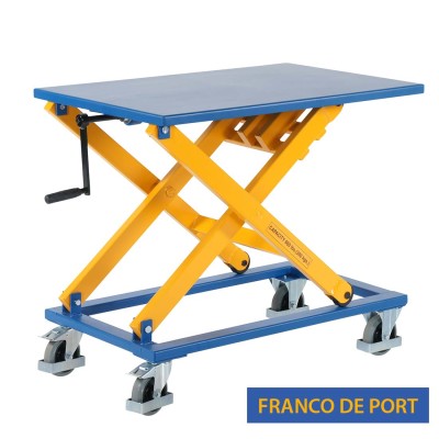Table élévatrice mobile manuelle Franco