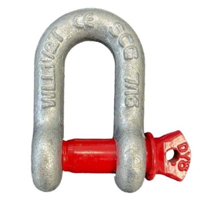 Manille de levage droite HR axe vissé