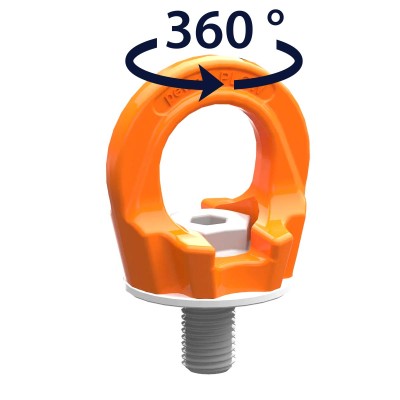 Anneau de levage Rotatif Mâle Plgw