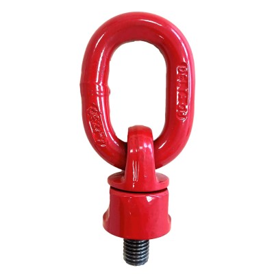 Anneau de levage articulé à émérillon vue de face