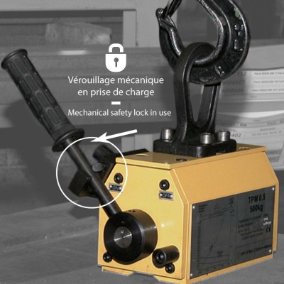 Verrouillage mécanique antichute