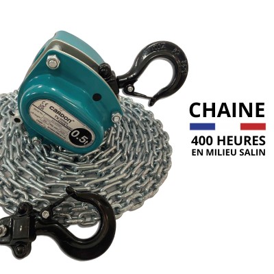Palan manuel chaine Française
