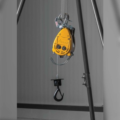 Treuil en situation de levage
