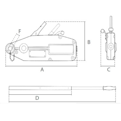 Tireur de câble caractéristiques