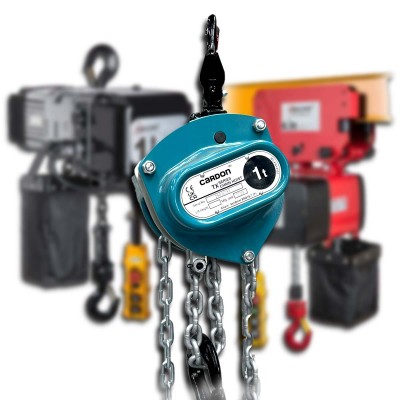 Palan électrique et manuel