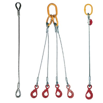 Élingue câble acier pour le levage