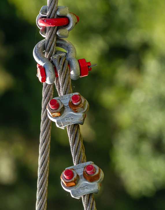 Vente de matériel accrobranche