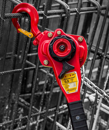 Bonne pratique avec les palans à chaine manuel