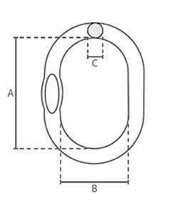 Dimension maille de tête