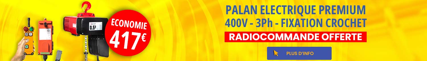 Promo palan Delta avec Télécommande Promo palan Delta avec Télécommande
